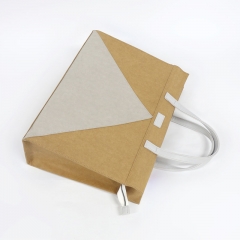 HAB055 Kraft Paper Handbag