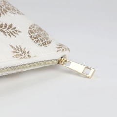 Flat Pouch Cosmetic Bag Pineapple Fiber - CNC067