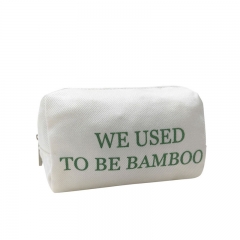 Small Pouch Cosmetic Bag Bamboo Fiber - CBB029