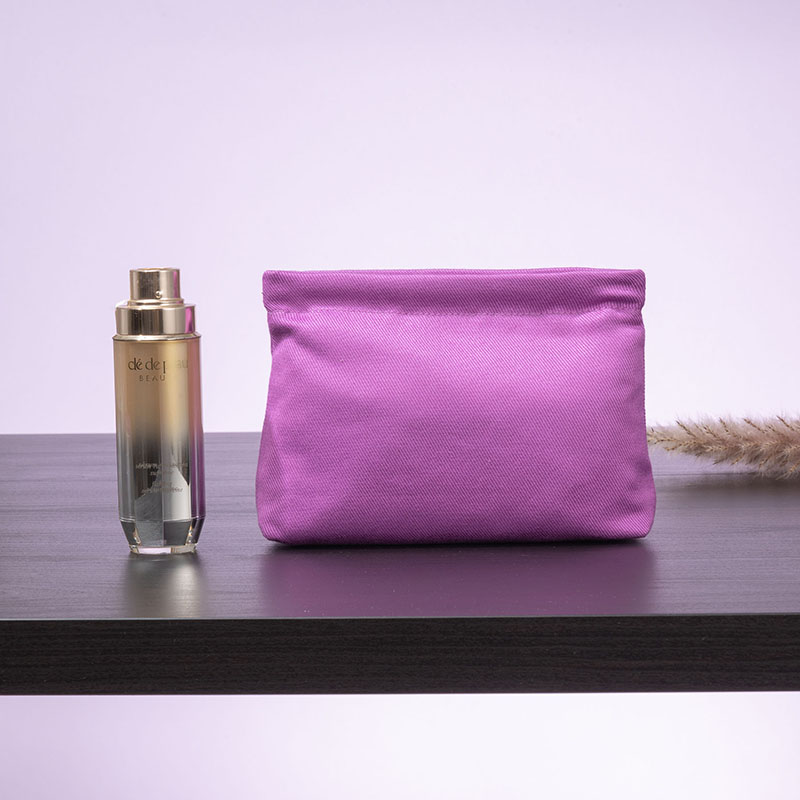 Spring Pouch Cosmetic Bag Bamboo Fiber - CBB084