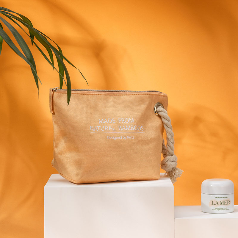 Essential Pouch Cosmetic Bag Bamboo Fiber - CBB092