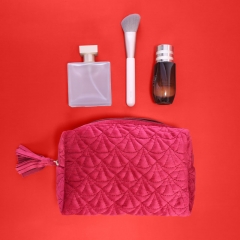 Essential Pouch Cosmetic Bag RPET Velvet - CBR234
