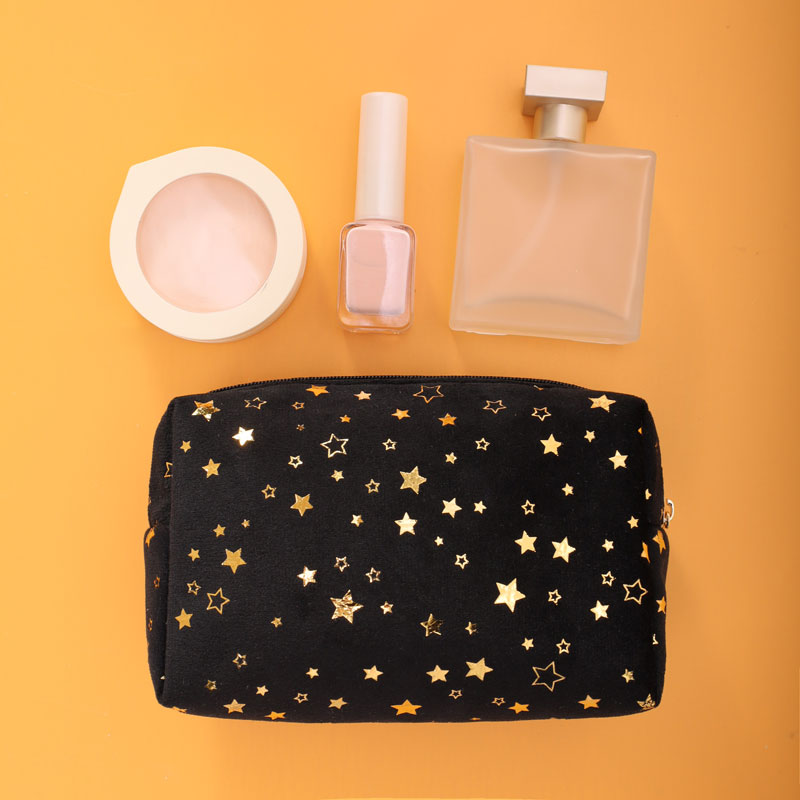 Small Pouch Cosmetic Bag RPET Velvet - CBR250