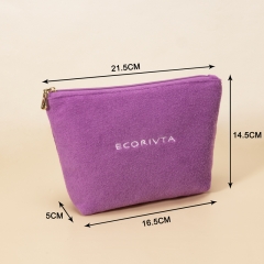 Essential Pouch Cosmetic Bag CVC Towel (Cotton) - CBC155