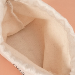 Small Beauty Drawstring Bag 100% Cotton - CBC156