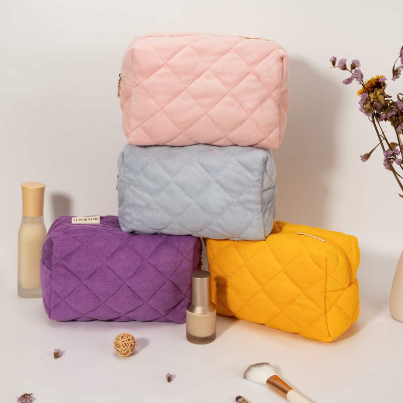 Essential Pouch Cosmetic Bag CVC Towel (Cotton) - CBC149