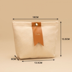 Essential Pouch Cosmetic Bag Recycled Cotton - CBC169