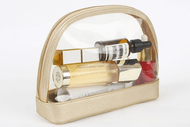 Rivta clear cosmetic bag