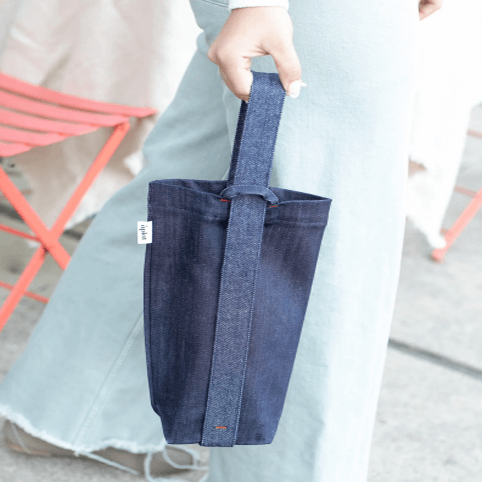 wine bottle tote bag