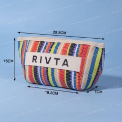 Essential Pouch Cosmetic Bag PVC Mesh - CBT227