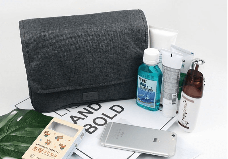  RPET toiletry cosmetic bag for Men