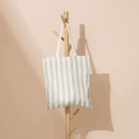 recycled cotton tote bag