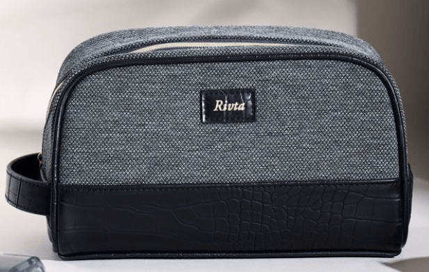 Men RPET toiletry cosmetic bag