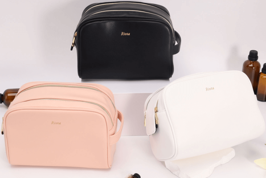 Luxury PU toiletry bag