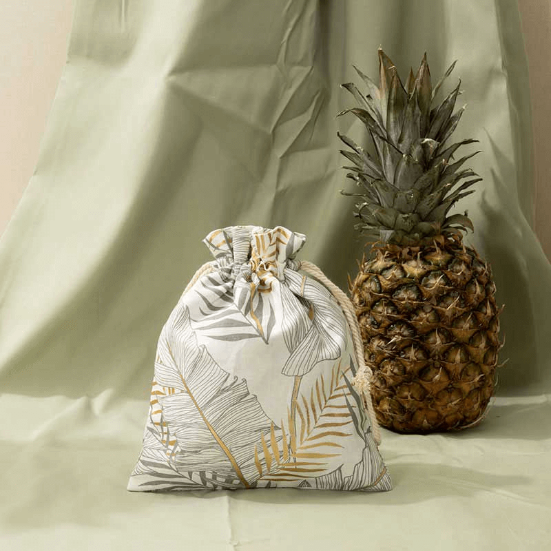 Drawstring Bag Pineapple Fiber