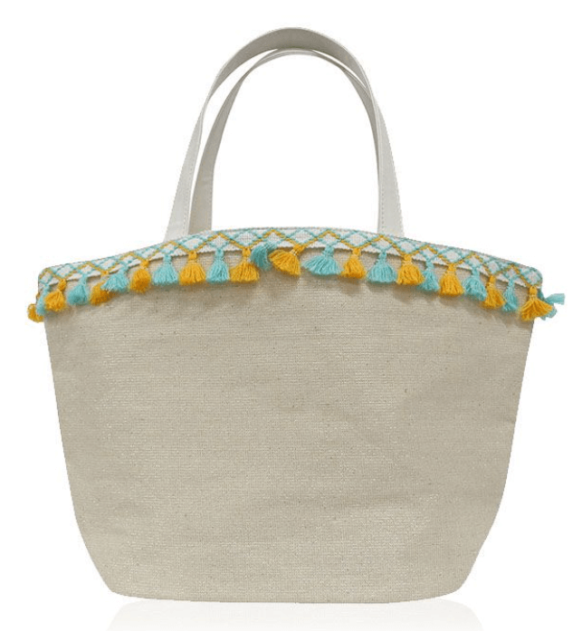 Lien cotton shopping handbag