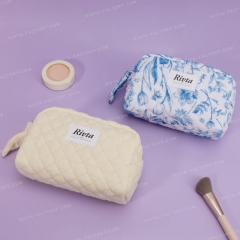 Small Pouch Cosmetic Bag Cotton Gauze - CBC177