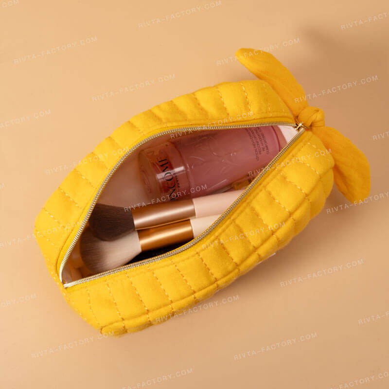 Small Pouch Cosmetic Bag Cotton Gauze - CBC183