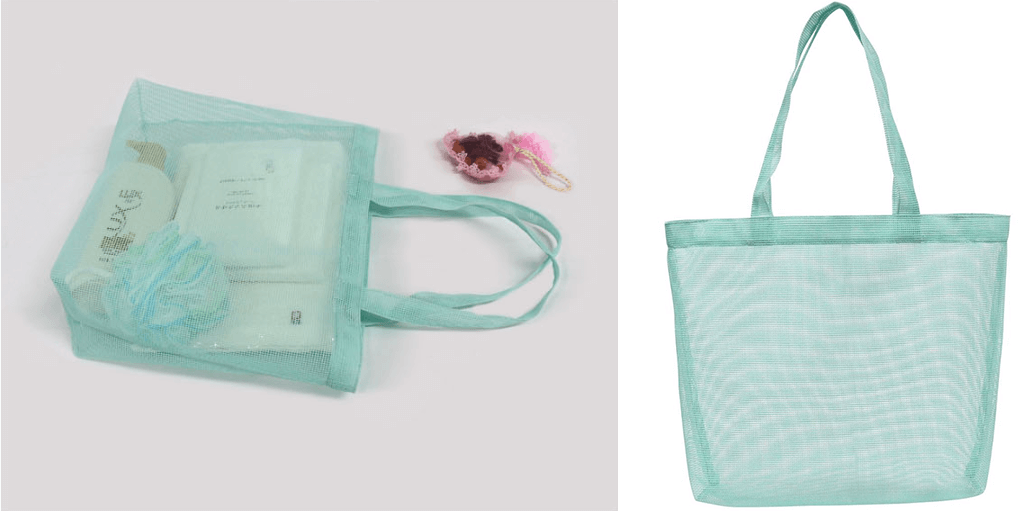 mesh tote bag