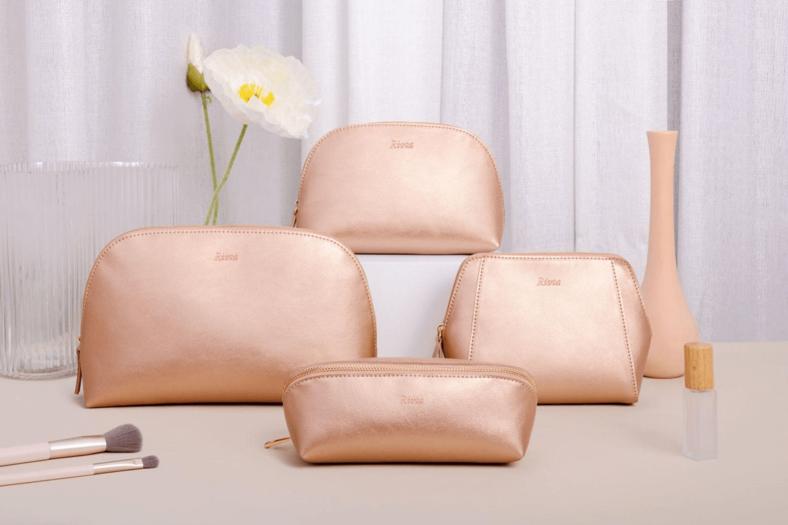 Leather Cosmetic Bags