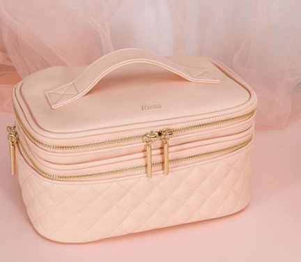 Recycled PU makeup bag