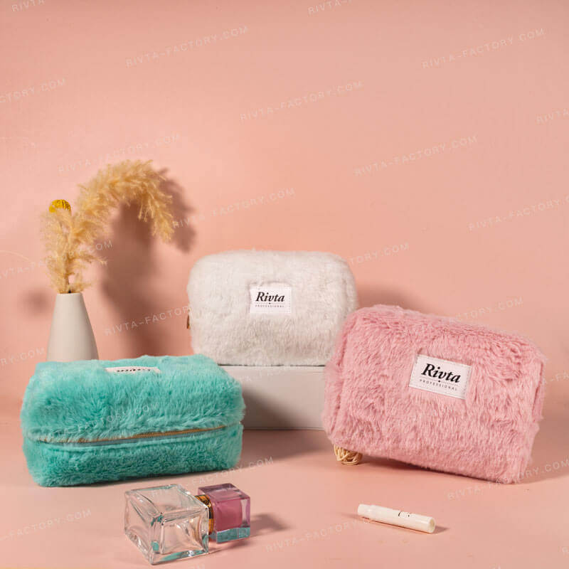 Women's Cosmetic Bag Fluffy - CBO097