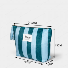 Print Cosmetic Bag RPET Velvet - CBR316
