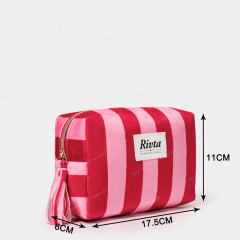 Medium Print Cosmetic Bag RPET Velvet - CBR319
