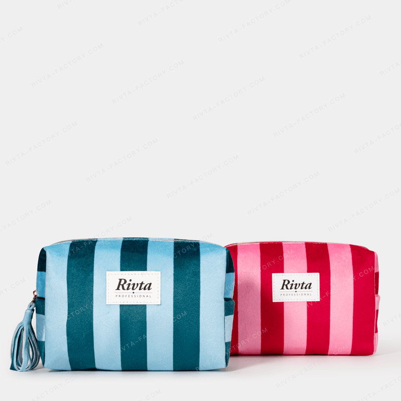 Medium Print Cosmetic Bag RPET Velvet - CBR319