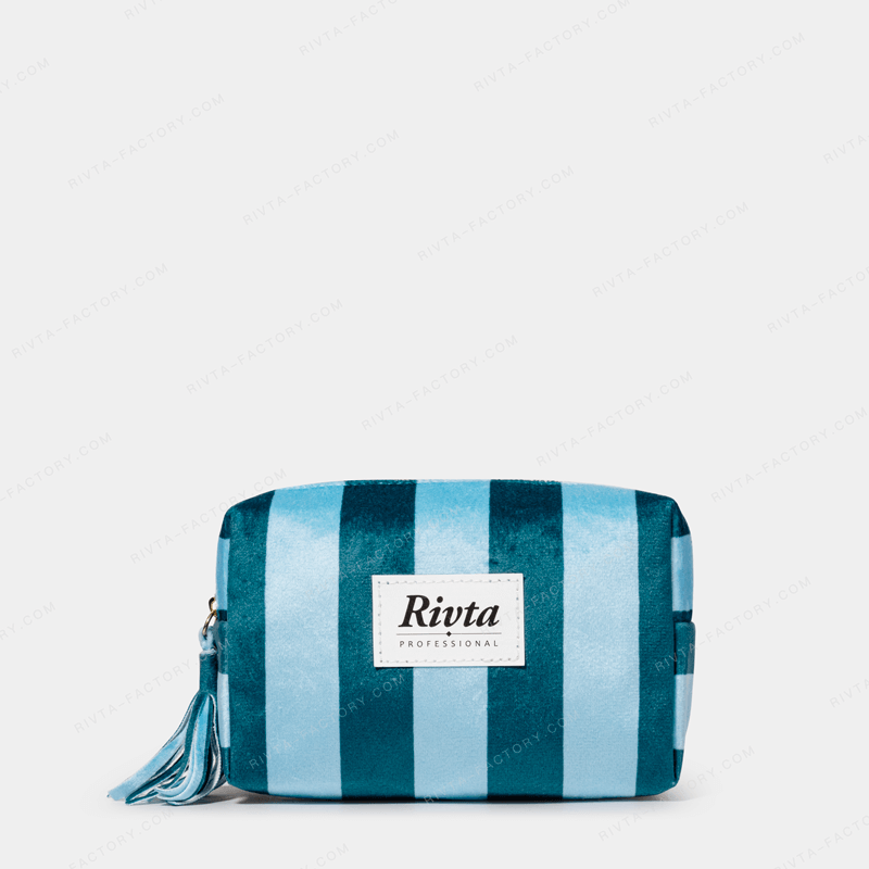 Samll Print Cosmetic Bag RPET Velvet - CBR320