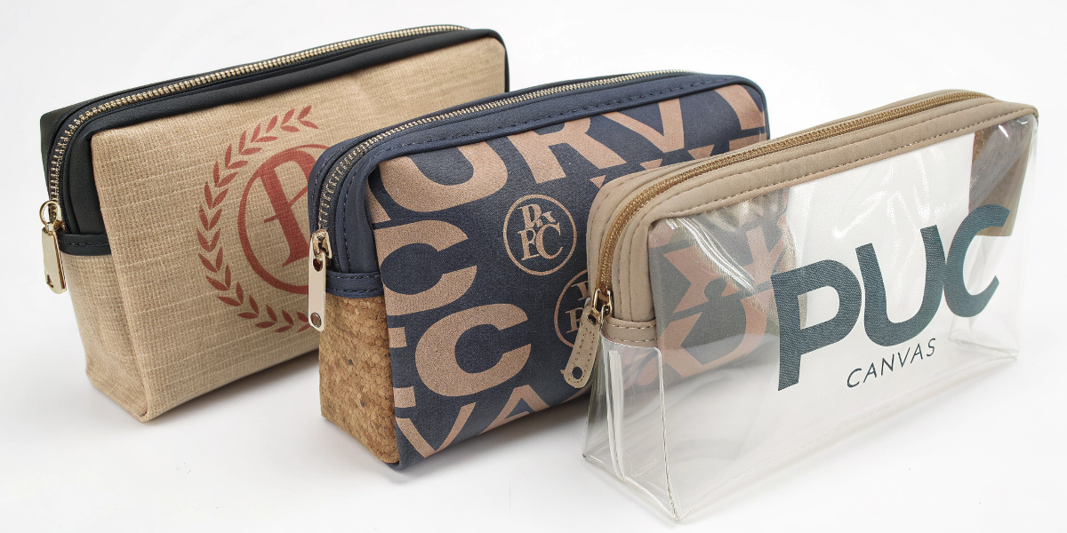 Branding on Different Makeup Bag Materials Branding on Different Makeup Bag Materials